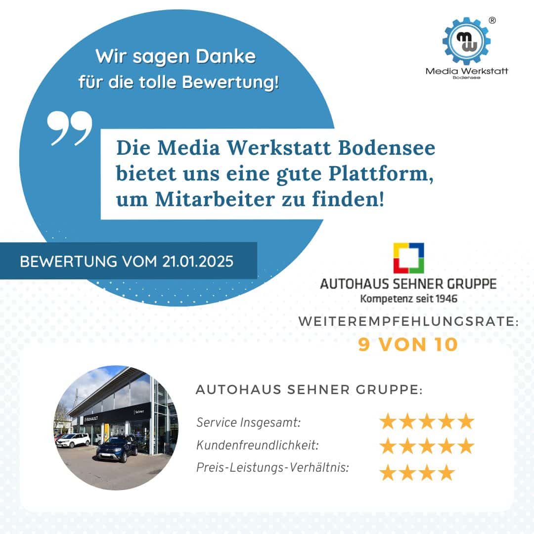 Bewertungen Sehner 21.01.2025