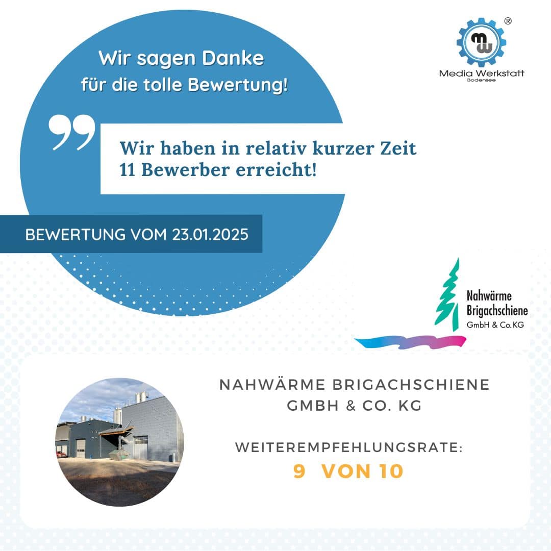 Zufriedenheitsumfrage Nahwärme 23.01.2025